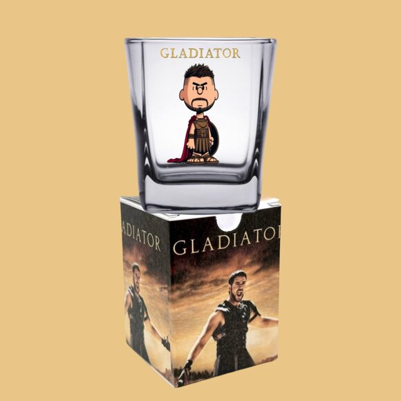 PEANUTS/ 90's and 2000 era MOVIES Mashup Shot Glasses/Gift Boxes, Unique Gift! - Picture 10 of 14